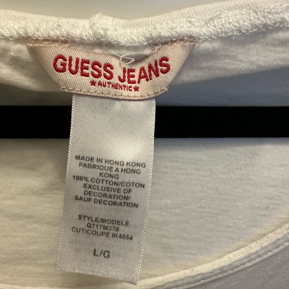 Authentic Guess jeans hooded shirt - Picture 5 of 5